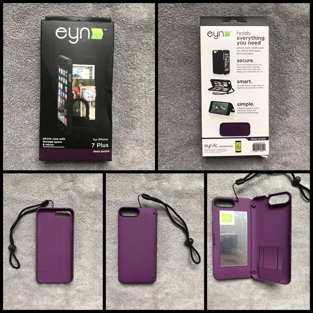 EYN iPhone 7 Plus Purple Case